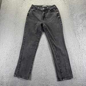 Pacsun Jeans Womens 26x27 Black Denim Cotton Straight Casual Outdoor Workwear